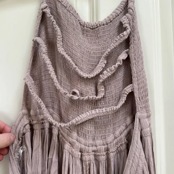 Free People Taupe Maxi Dress - Picture 9 of 12